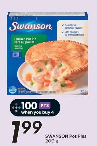 Swanson Pot Pies