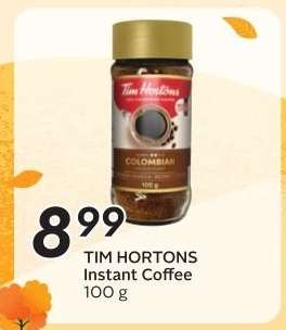 Tim Hortons Instant Coffee