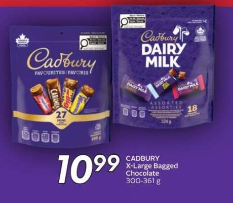CADBURY X-Large Bagged Chocolate