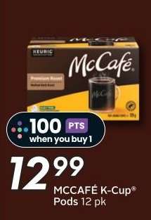 MCCAFE K-Cup Pods 12 pk