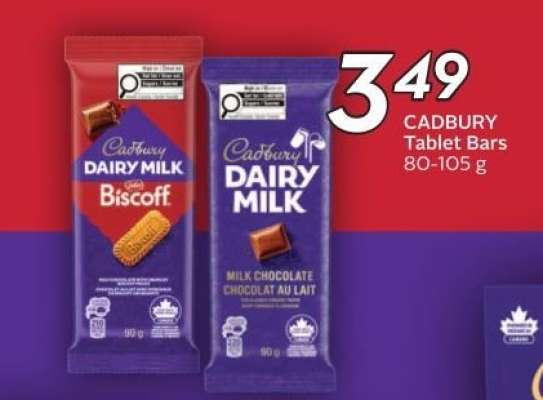 CADBURY Tablet Bars