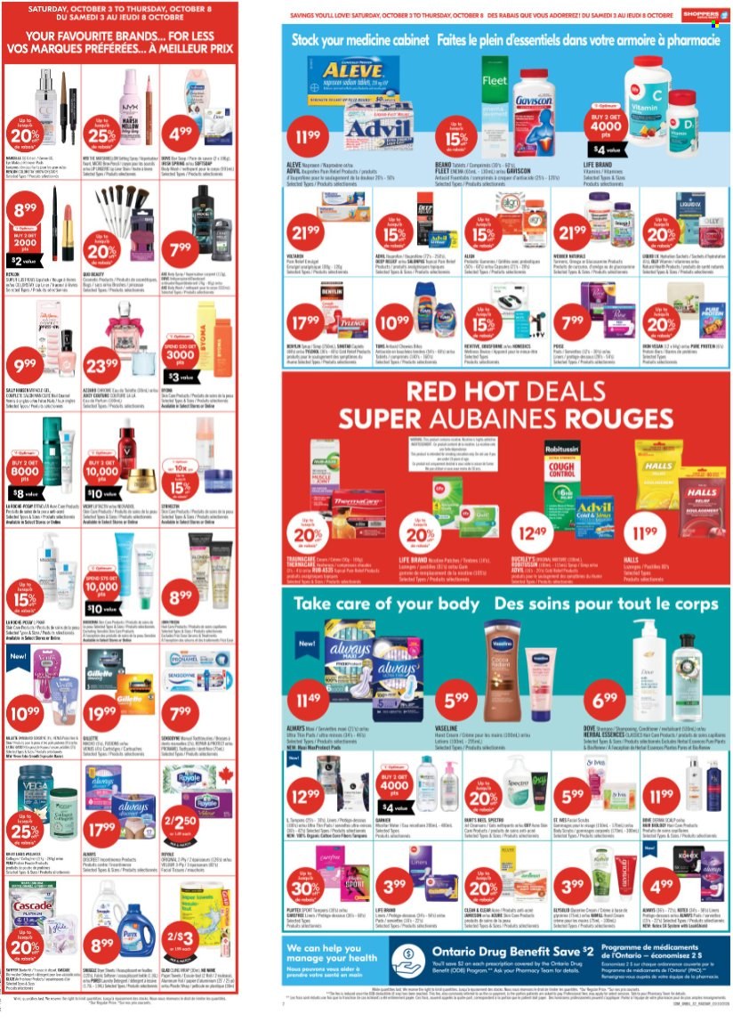 Shoppers Drug Mart flyer  - October 03, 2026 - October 08, 2026. Page 4