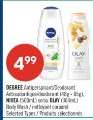 NIVEA (500ml) or OLAY (354ml) Body Wash