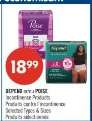 DEPEND or POISE INCONTINENCE PRODUCTS