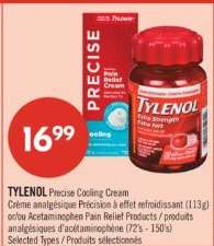 TYLENOL PRECISE Cooling Cream