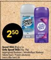 LADY SPEED STICK