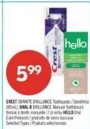 CREST 3DWHITE BRILLIANCE Toothpaste