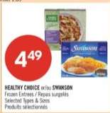 HEALTHY CHOICE or/ou SWANSON