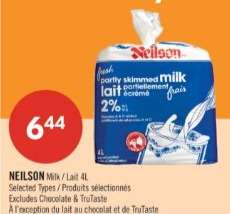 NEILSON Milk / Lait 4L