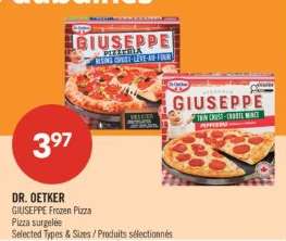 DR OETKER GIUSEPPE FROZEN Pizza