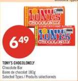 TONY'S CHOCOLONELY