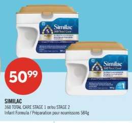 SIMILAC 360 TOTAL CARE STAGE 1 or/ou STAGE 2