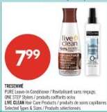 LIVE CLEAN HAIR CARE PRODUCTS