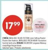 L'ORÉAL INFALLIBLE BLUR-FECTION Loose Setting Powder