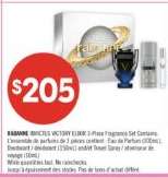 RABANNE INVICTUS VICTORY ELIXIR 3-Piece Fragrance Set