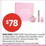ARIANA GRANDE CHERRY ECLIPSE 3-Piece Set