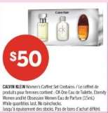 CALVIN KLEIN Women's Coffret Set