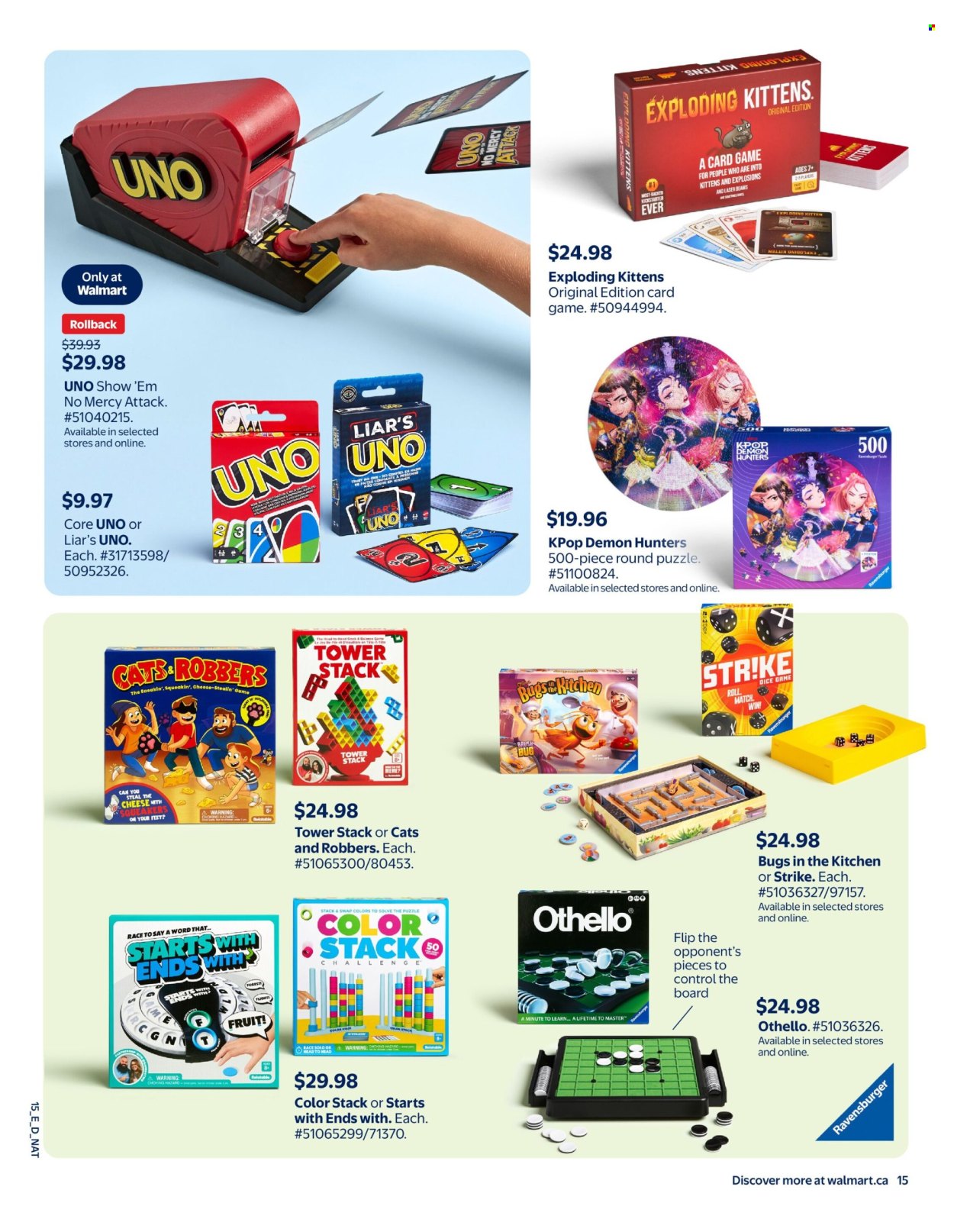 Walmart flyer  - October 15, 2026 - December 23, 2026. Page 19