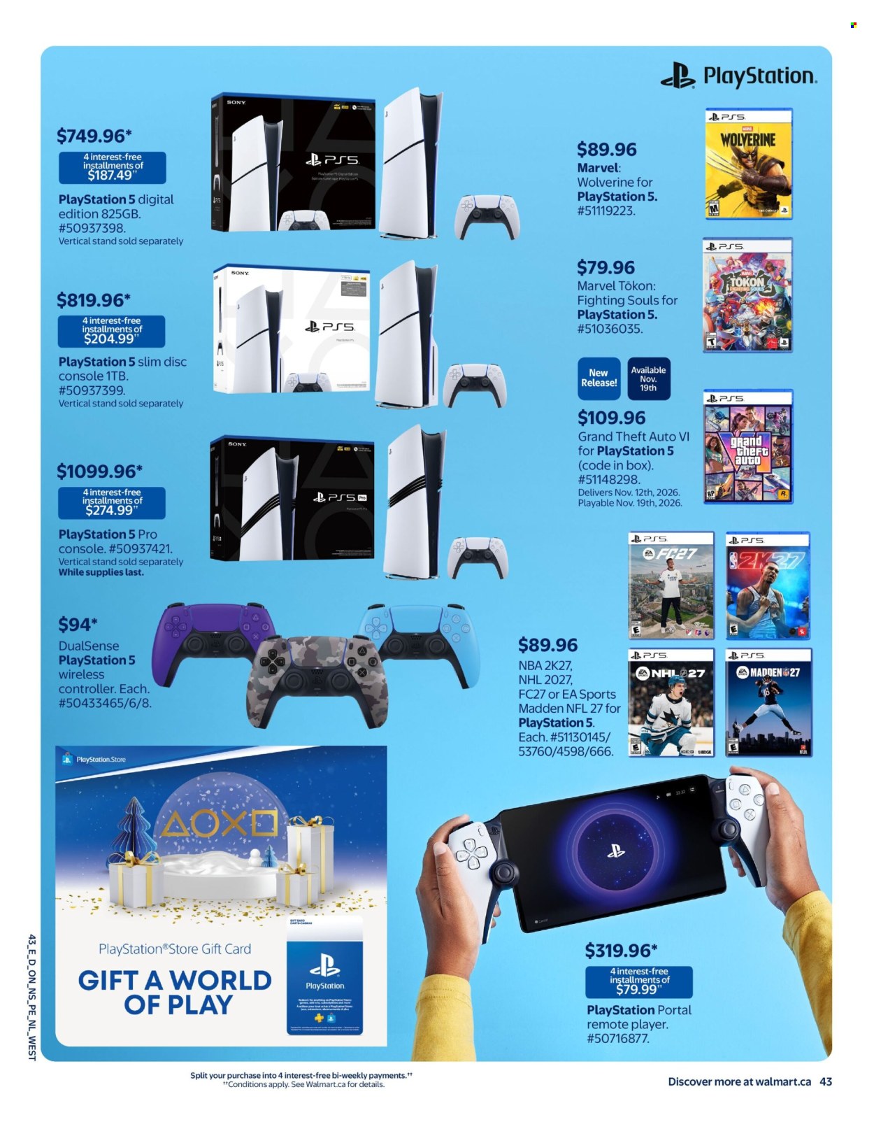 Walmart flyer  - October 15, 2026 - December 23, 2026. Page 56