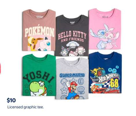 Licensed graphic tee