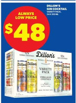 Dillon's Gin Cocktail Variety Pack