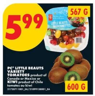 PC Little Beauts Variety Tomatoes or Kiwi