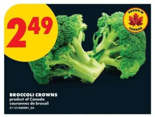 BROCCOLI CROWNS