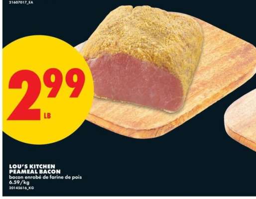 LOU'S KITCHEN PEAMEAL BACON