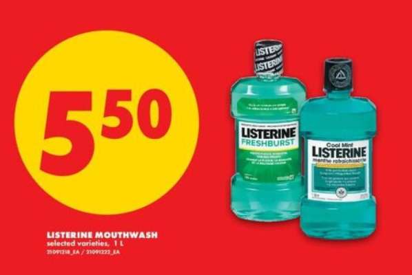 LISTERINE MOUTHWASH