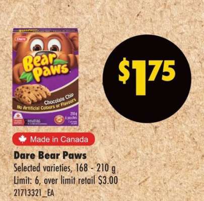 Dare Bear Paws