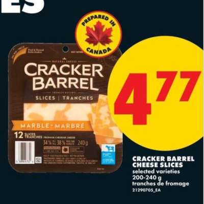 Cracker Barrel Cheese Slices