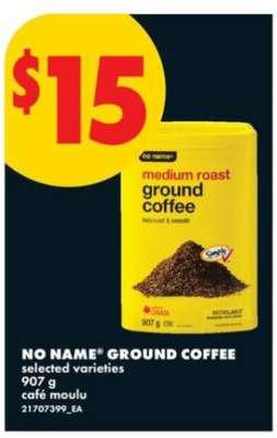 NO NAME® GROUND COFFEE