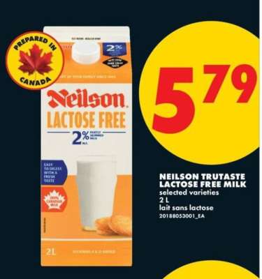 NEILSON TRUTASTE Lactose Free Milk