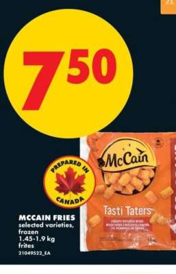 McCain fries