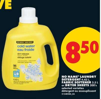 NO NAME® LAUNDRY DETERGENT
