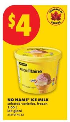 NO NAME® ICE MILK