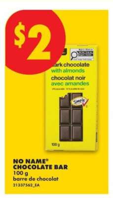 NO NAME CHOCOLATE BAR