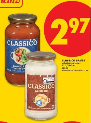 CLASSICO SAUCE
