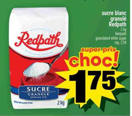 Redpath Sucre Granulé