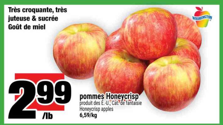 POMMES HONEYCRISP