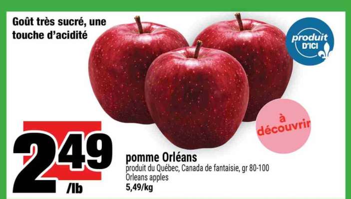 pomme Orléans