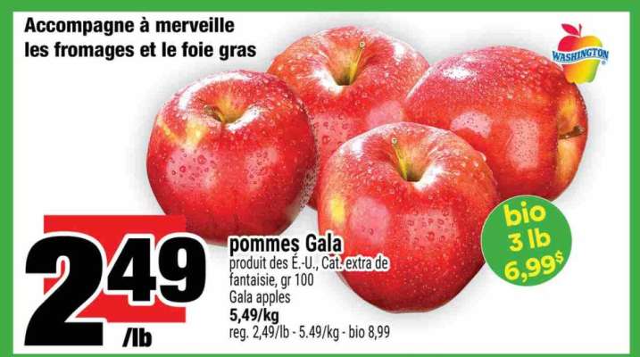 pommes Gala