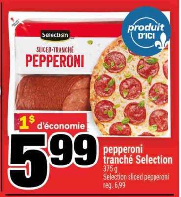 PEPPERONI TRANCHÉ SÉLECTION