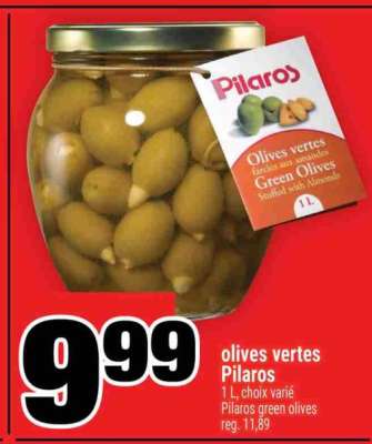 olives vertes Pilaros