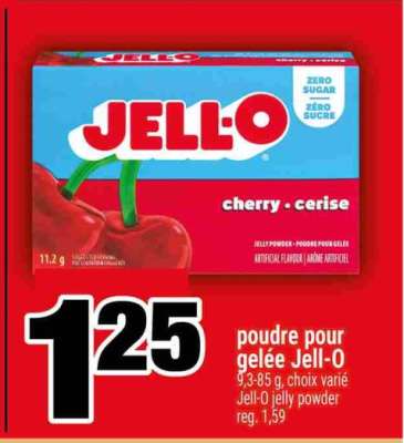 POUDRE POUR GELÉE JELL-O