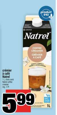 crémier à café Natrel