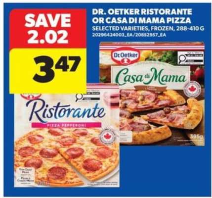 DR. OETKER RISTORANTE OR CASA DI MAMA PIZZA