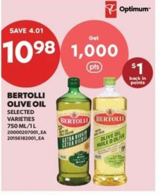 BERTOLLI OLIVE OIL