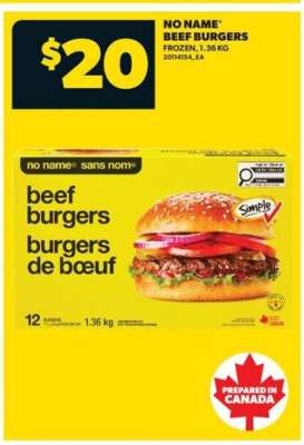 No Name Beef Burgers
