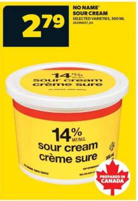 NO NAME Sour Cream